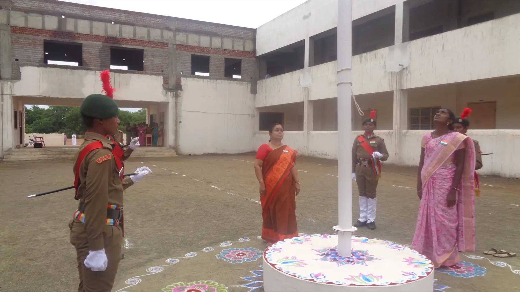Independence Day parade at Alagappa